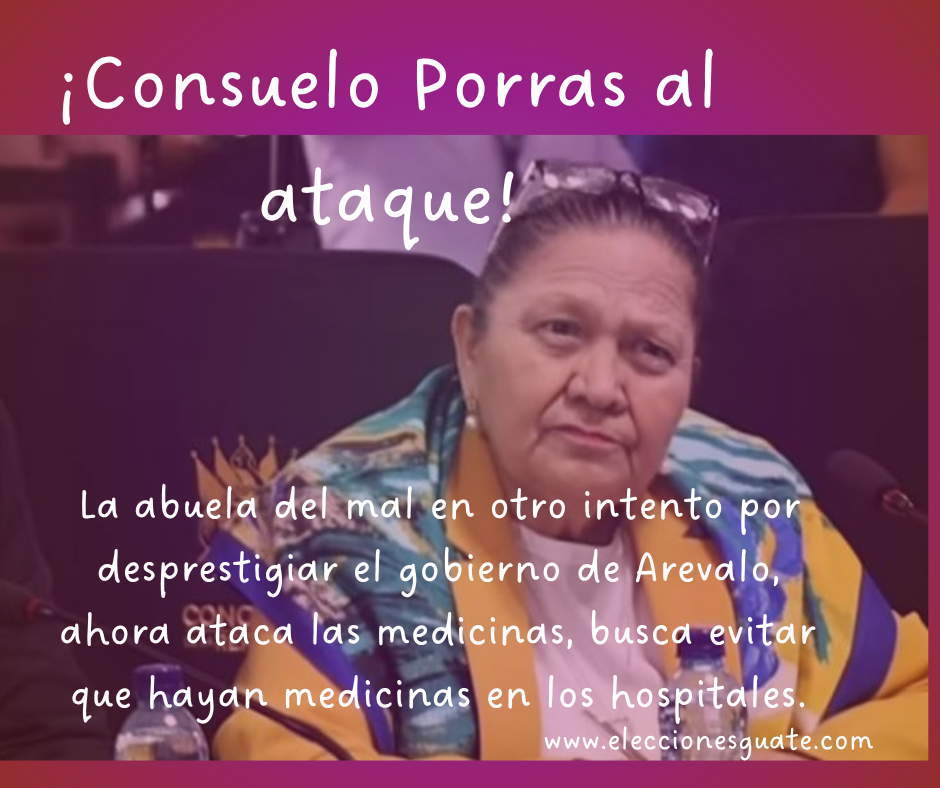 ¡CONSUELO PORRAS AL ATAQUE!